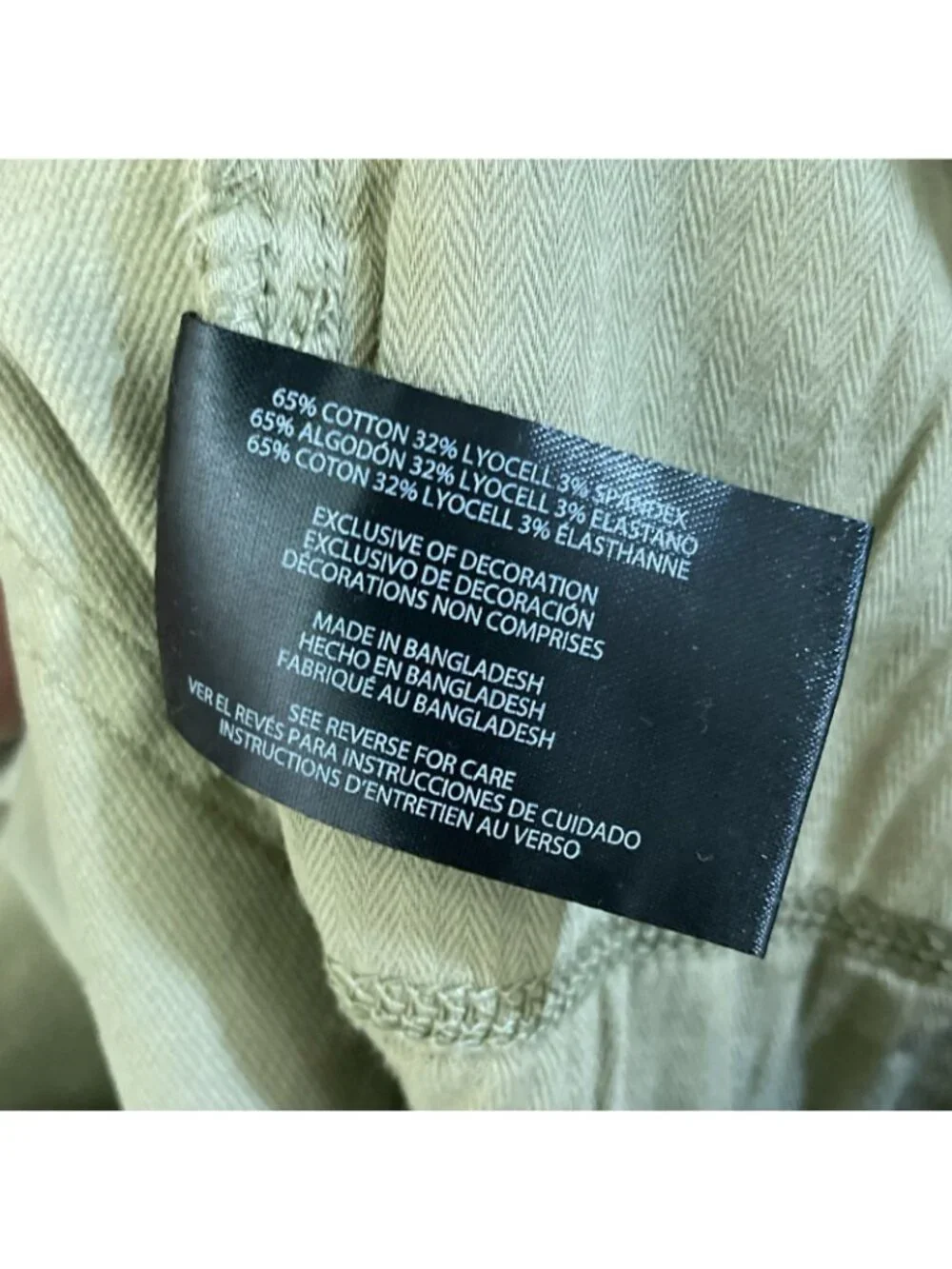 NWOT Banana Republic Men's 34x34 Slim Fit Tan Chino Pants Cotton Blend